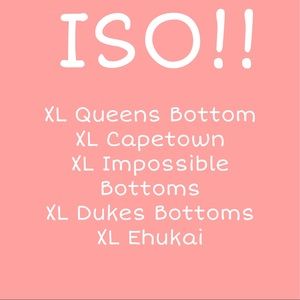 ISO of all of these, open to almost ANY print